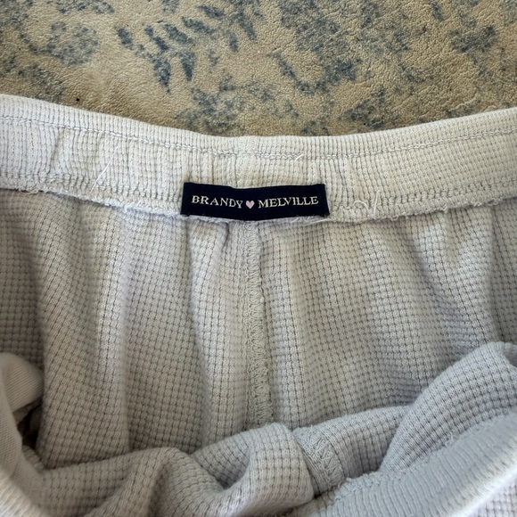 Brandy Melville Grey Lounge Shorts - Picture 3 of 5